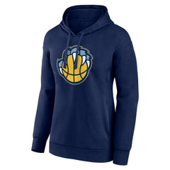 Memphis Grizzlies Women's Alternate Logo Pullover Hoodie Navy