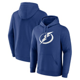 NHL Tampa Bay Lightning Fanatics Primary Logo Pullover Hoodie - Blue