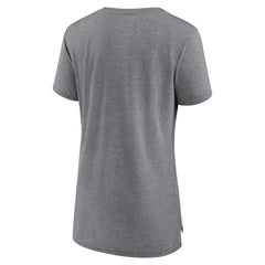 Indiana Pacers Women's Heritage Tri-Blend T-Shirt Heather Gray