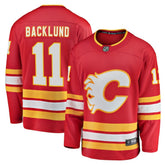 NHL Mikael Backlund Calgary Flames Fanatics Home Breakaway Player Jersey - Red