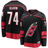 NHL Jaccob Slavin Carolina Hurricanes Fanatics Home Breakaway Player Jersey - Black