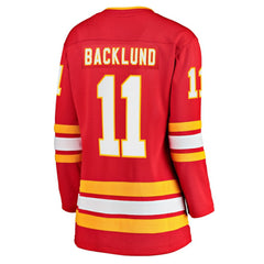NHL Mikael Backlund Calgary Flames Fanatics Women's Home Team Breakaway Player Jersey - Red