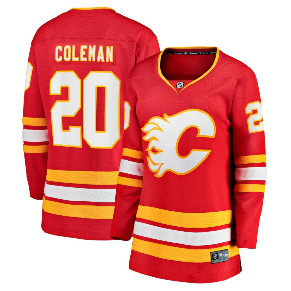 NHL Blake Coleman Calgary Flames Fanatics Women's Home Breakaway Player Jersey - Red
