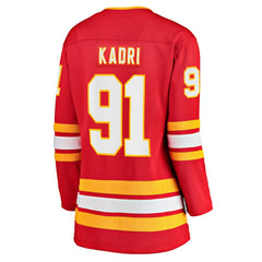 NHL Nazem Kadri Calgary Flames Fanatics Women's Home Breakaway Player Jersey - Red