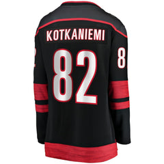 NHL Jesperi Kotkaniemi Carolina Hurricanes Fanatics Women's Home Breakaway Player Jersey - Black