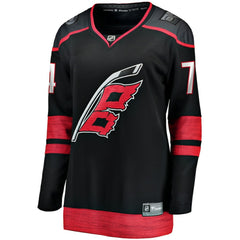 NHL Jaccob Slavin Carolina Hurricanes Fanatics Women's Home Breakaway Player Jersey - Black