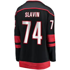 NHL Jaccob Slavin Carolina Hurricanes Fanatics Women's Home Breakaway Player Jersey - Black
