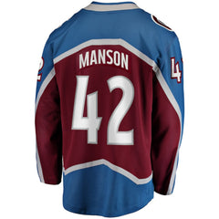 NHL Josh Manson Colorado Avalanche Fanatics Home Breakaway Player Jersey - Burgundy