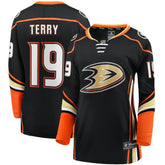 NHL Troy Terry Anaheim Ducks Fanatics Women's Home Team Breakaway Player Jersey - Black