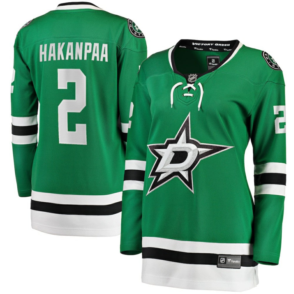 NHL Jani Hakanpaa Dallas Stars Fanatics Women's Home Breakaway Player Jersey - Kelly Green