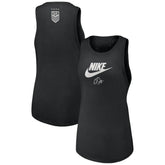 USWNT Women's Futura Tank Top Black