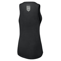 USWNT Women's Futura Performance Tank Top Black