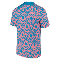 England Women's National Team 2023 Academy Pro Pre-Match Top Blue