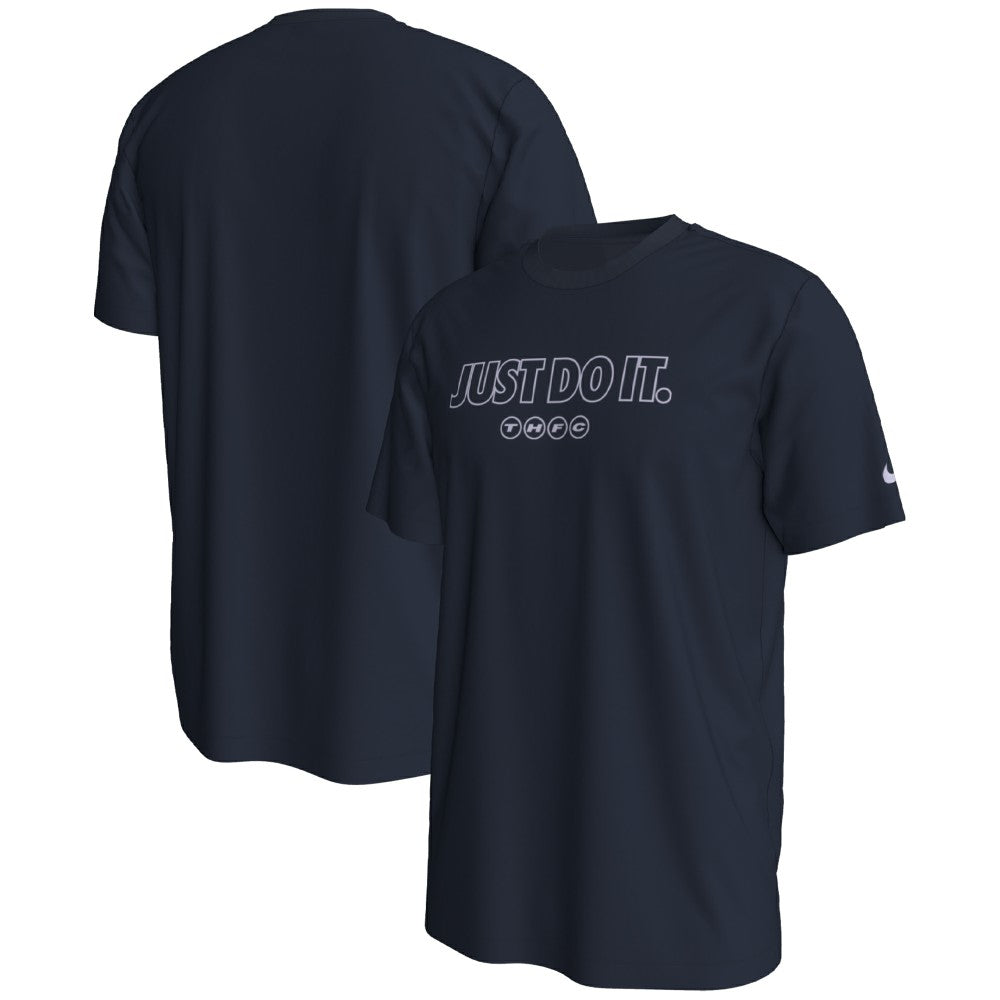 Tottenham Hotspur Just Do It T-Shirt Navy