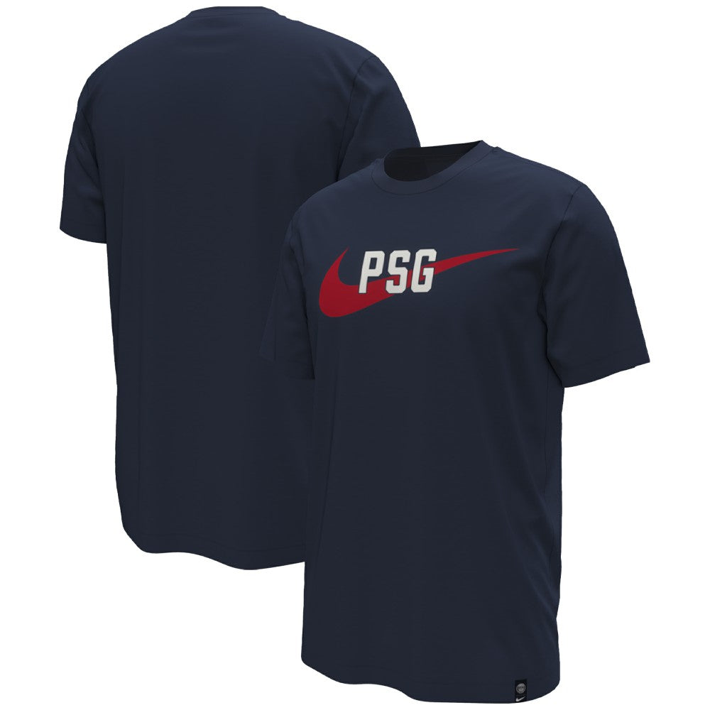 Paris Saint-Germain Swoosh T-Shirt Navy