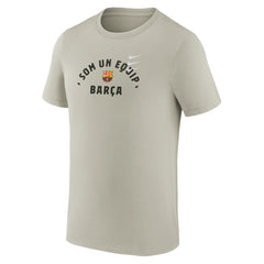 Barcelona Verbiage T-Shirt Tan shop