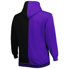 Phoenix Suns Big & Tall Hardwood Classics Split Pullover Hoodie Purple/Black