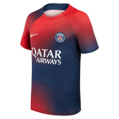 Paris Saint-Germain Youth 2023/24 Pre-Match Performance Top Navy shop