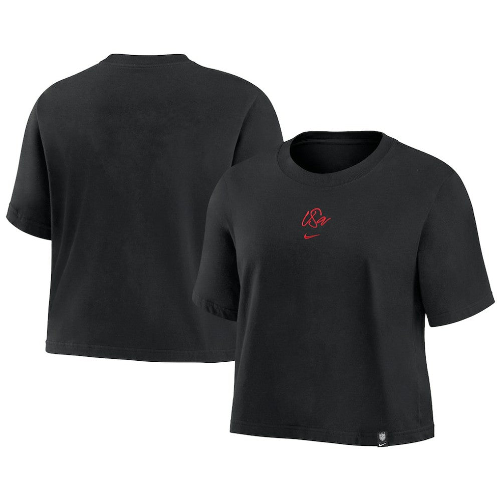 USWNT Women's Fearless T-Shirt Black