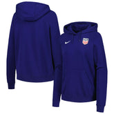 USMNT Women's Essential Raglan Pullover Hoodie Navy