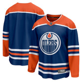 NHL Edmonton Oilers Fanatics Home Breakaway Blank Jersey - Royal