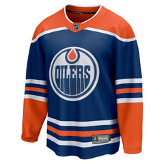 NHL Edmonton Oilers Fanatics Home Breakaway Blank Jersey - Royal