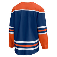 NHL Edmonton Oilers Fanatics Home Breakaway Blank Jersey - Royal
