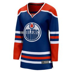 NHL Edmonton Oilers Fanatics Women's Home Breakaway Blank Jersey - Royal
