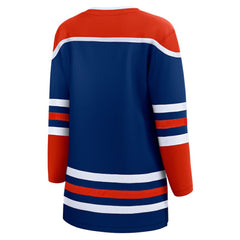 NHL Edmonton Oilers Fanatics Women's Home Breakaway Blank Jersey - Royal