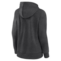 Tampa Bay Buccaneers Women's Primary Logo Pullover Hoodie Charcoal