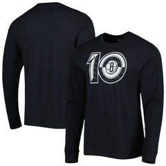 Brooklyn Nets '47 10th Anniversary Super Rival Long Sleeve T-Shirt Black