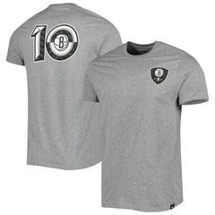 Brooklyn Nets '47 10th Anniversary Backer T-Shirt Heather Gray