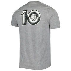 Brooklyn Nets '47 10th Anniversary Backer T-Shirt Heather Gray