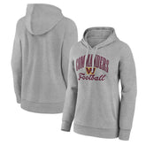 Washington Commanders Women's Victory Script Pullover Hoodie Gray