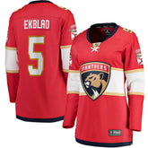 NHL Aaron Ekblad Florida Panthers Fanatics Women's Home Team Breakaway Player Jersey - Red