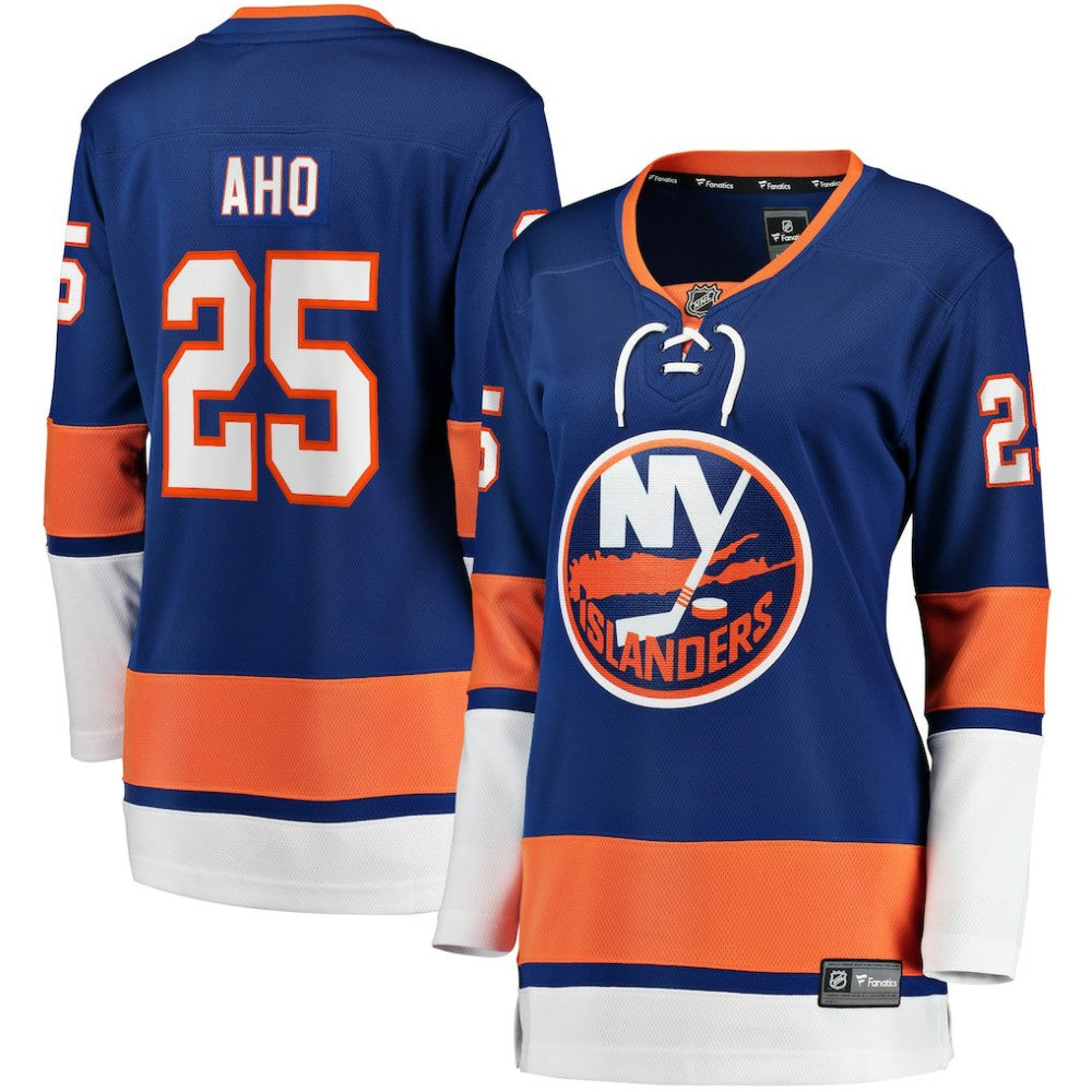 NHL Sebastian Aho New York Islanders Fanatics Women's Home Breakaway Player Jersey - Royal
