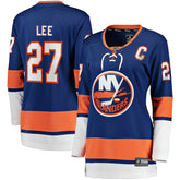 NHL Anders Lee New York Islanders Fanatics Women's Home Captain Patch Breakaway Player Jersey - Royal