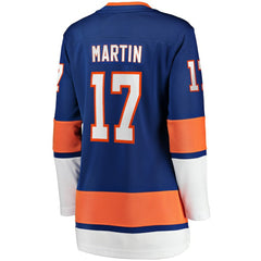 NHL Matt Martin New York Islanders Fanatics Women's Home Team Breakaway Player Jersey - Royal