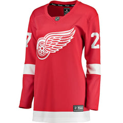 NHL Michael Rasmussen Detroit Red Wings Fanatics Women's Home Breakaway Player Jersey - Red