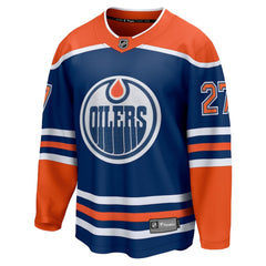NHL Brett Kulak Edmonton Oilers Fanatics Home Breakaway Player Jersey - Royal