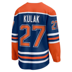 NHL Brett Kulak Edmonton Oilers Fanatics Home Breakaway Player Jersey - Royal