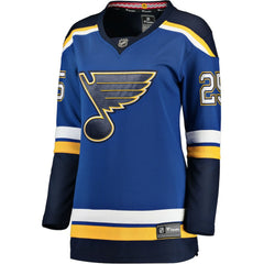 NHL Jordan Kyrou St. Louis Blues Fanatics Women's Home Breakaway Player Jersey - Blue