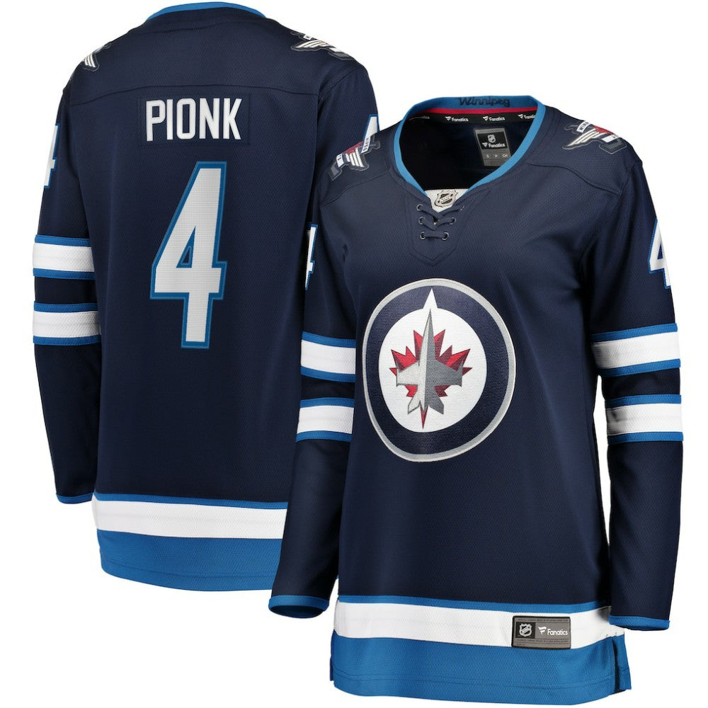 NHL Neal Pionk Winnipeg Jets Fanatics Women's Home Breakaway Player Jersey - Navy