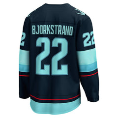 NHL Oliver Bjorkstrand Seattle Kraken Fanatics Home Breakaway Player Jersey - Deep Sea Blue