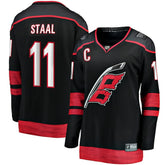 NHL Jordan Staal Carolina Hurricanes Fanatics Women's Home Captain Patch Breakaway Player Jersey - Black