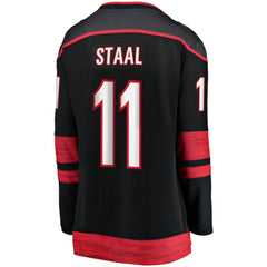 NHL Jordan Staal Carolina Hurricanes Fanatics Women's Home Captain Patch Breakaway Player Jersey - Black