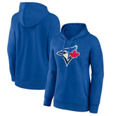 Toronto Blue Jays Women's Core Logo Pullover Hoodie - Royal Hoodies