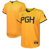 Pittsburgh Pirates Nike Preschool City Connect Replica Jersey - Gold Jerseys