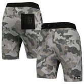 Brooklyn Nets NBA x Hugo Boss Slam Camo Shorts Black