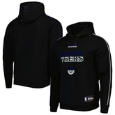 Philadelphia 76ers NBA x Hugo Boss Team Bounce Tri-Blend Pullover Hoodie Black